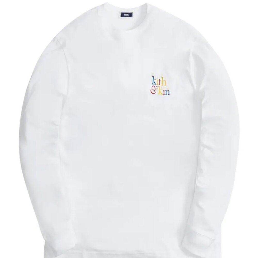 NWT Kith & Kin Menorah L/S Tee - XS